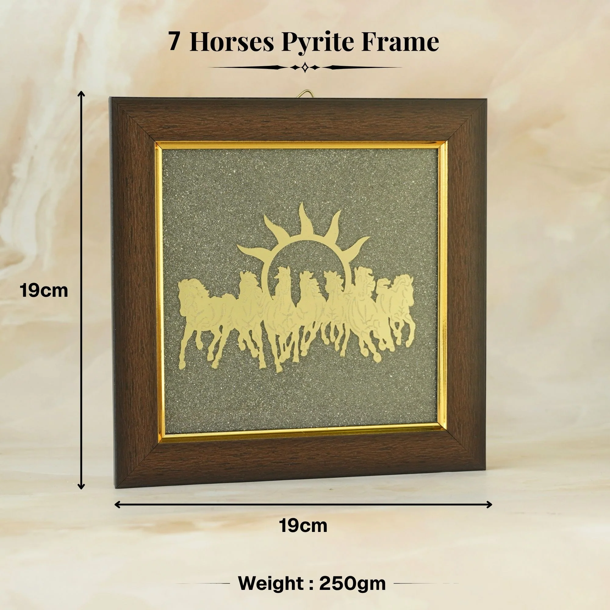 7 Horses Pyrite Frame - Image 5