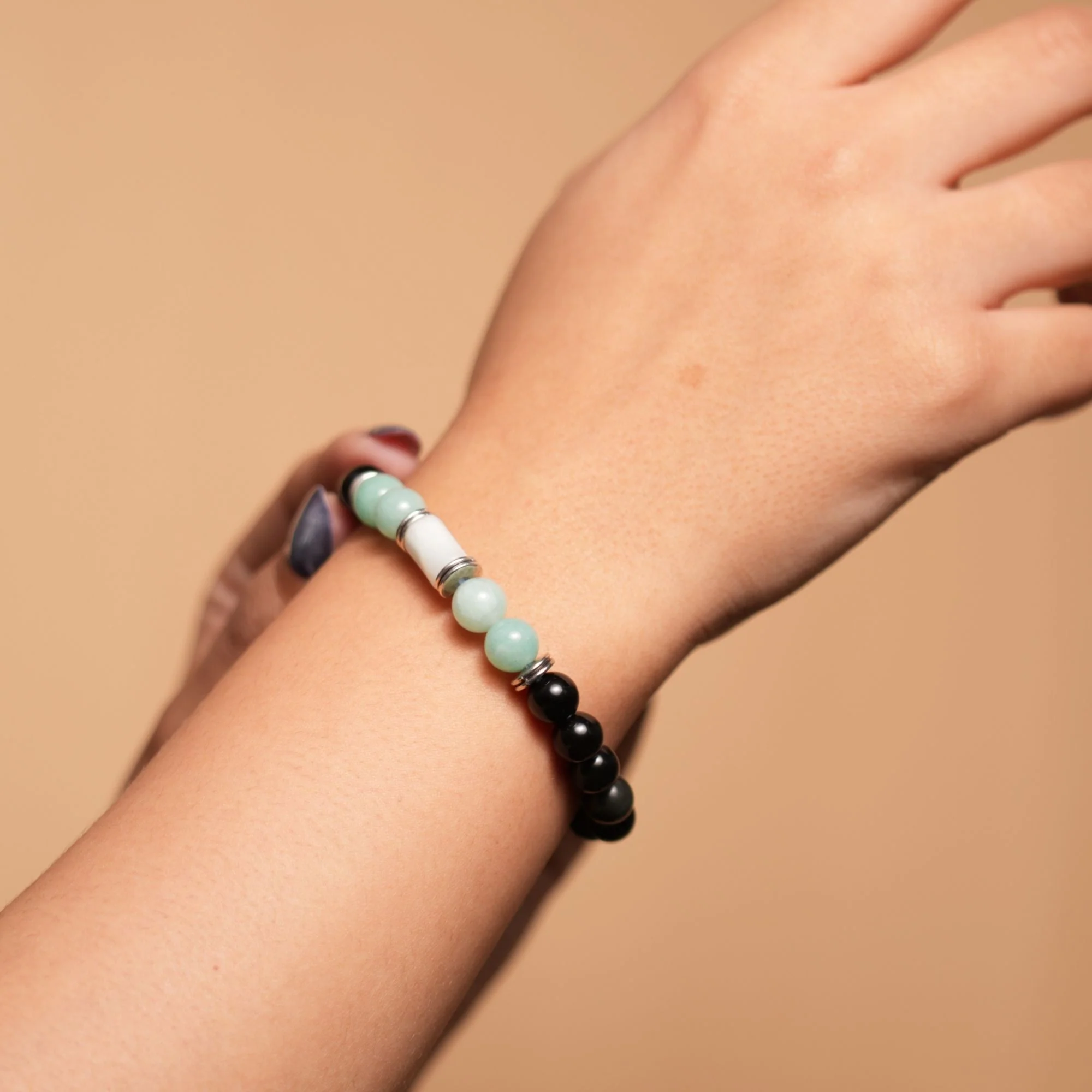 Amazonite Zodiac Band – Virgo (कन्या राशि) - Image 8
