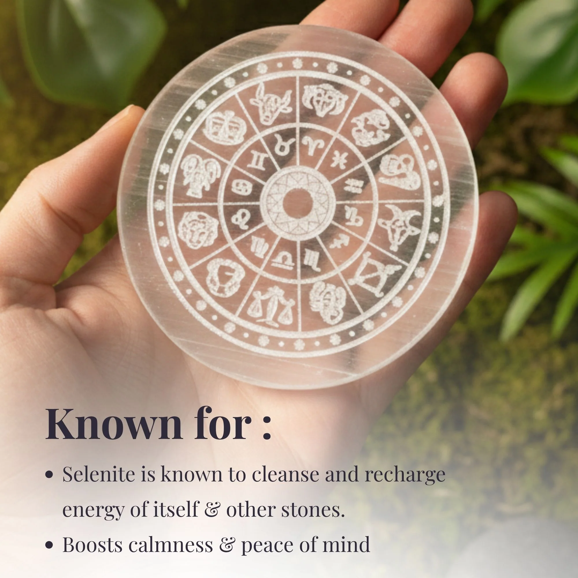 Celestial Selenite Charging Plate - Image 3