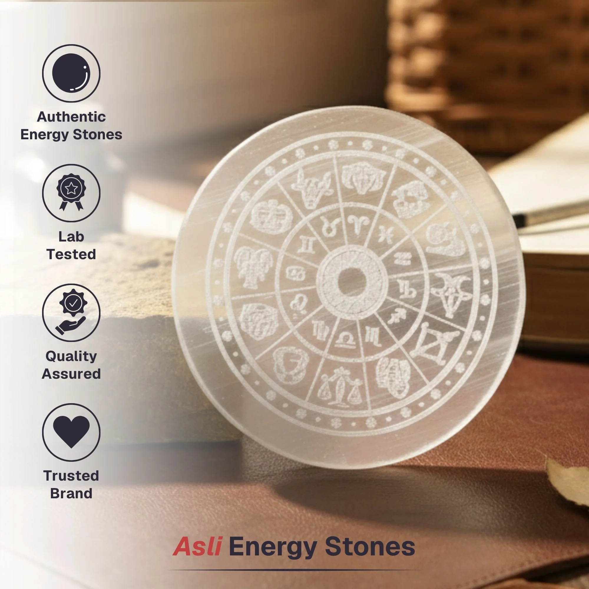 Celestial Selenite Charging Plate - Image 4