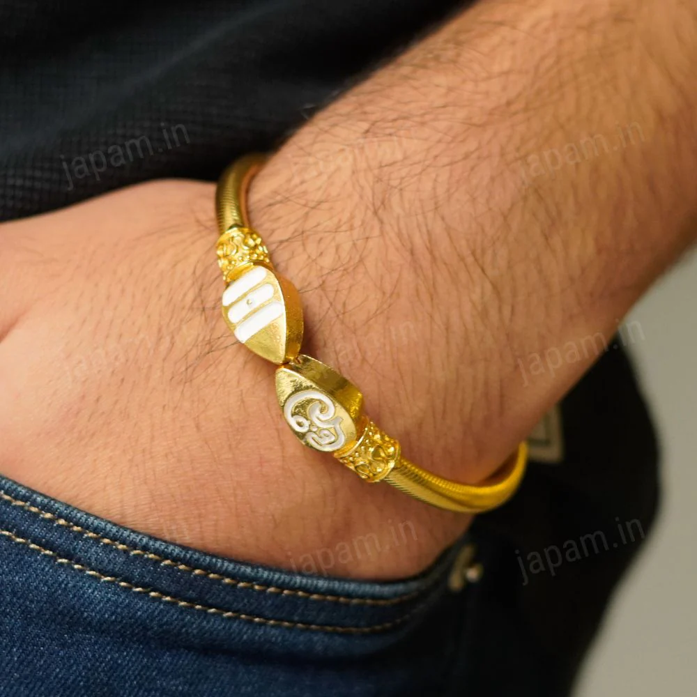 Gold Plated Vel Kada - Image 2