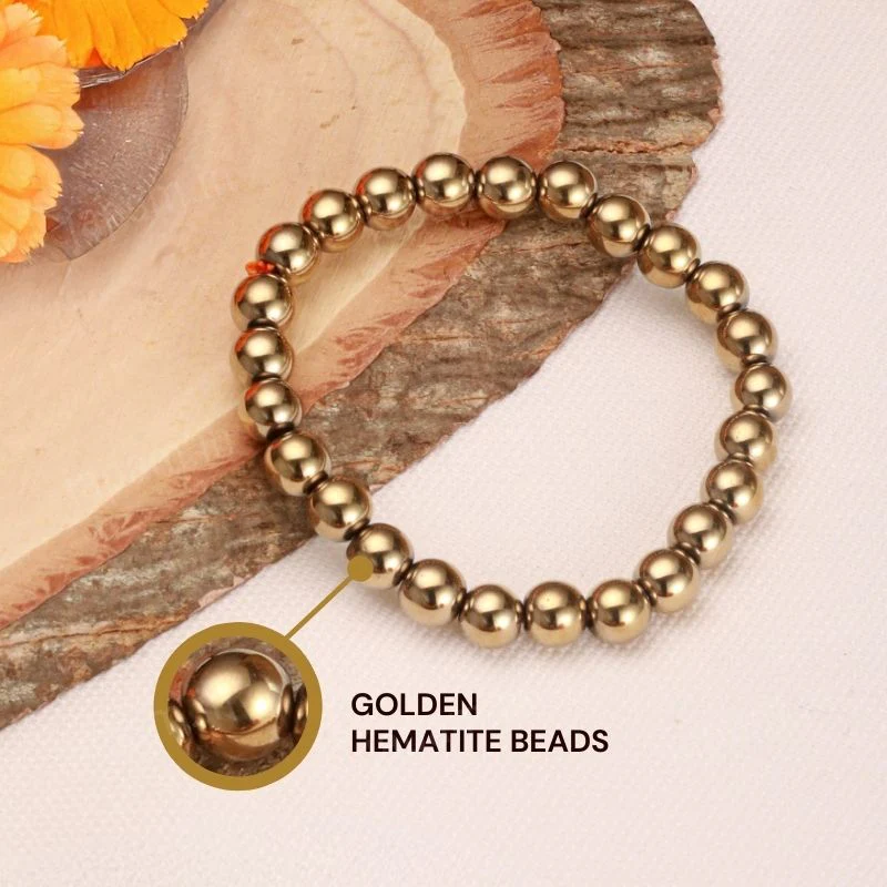 Golden Hematite Prosperity Band - Image 2