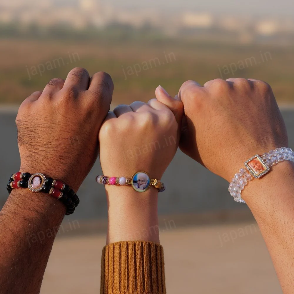 Jai Guruji Swaroop Bands Combo - Set of 3 - Image 2