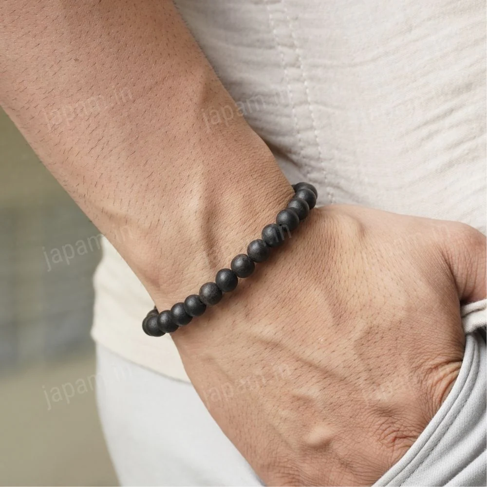 Karungali Inner Balance Band - Natural Ebony Wood - Image 2