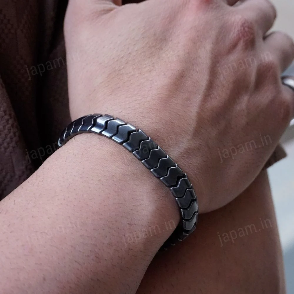 Midnight Glow Hematite Band - Image 2