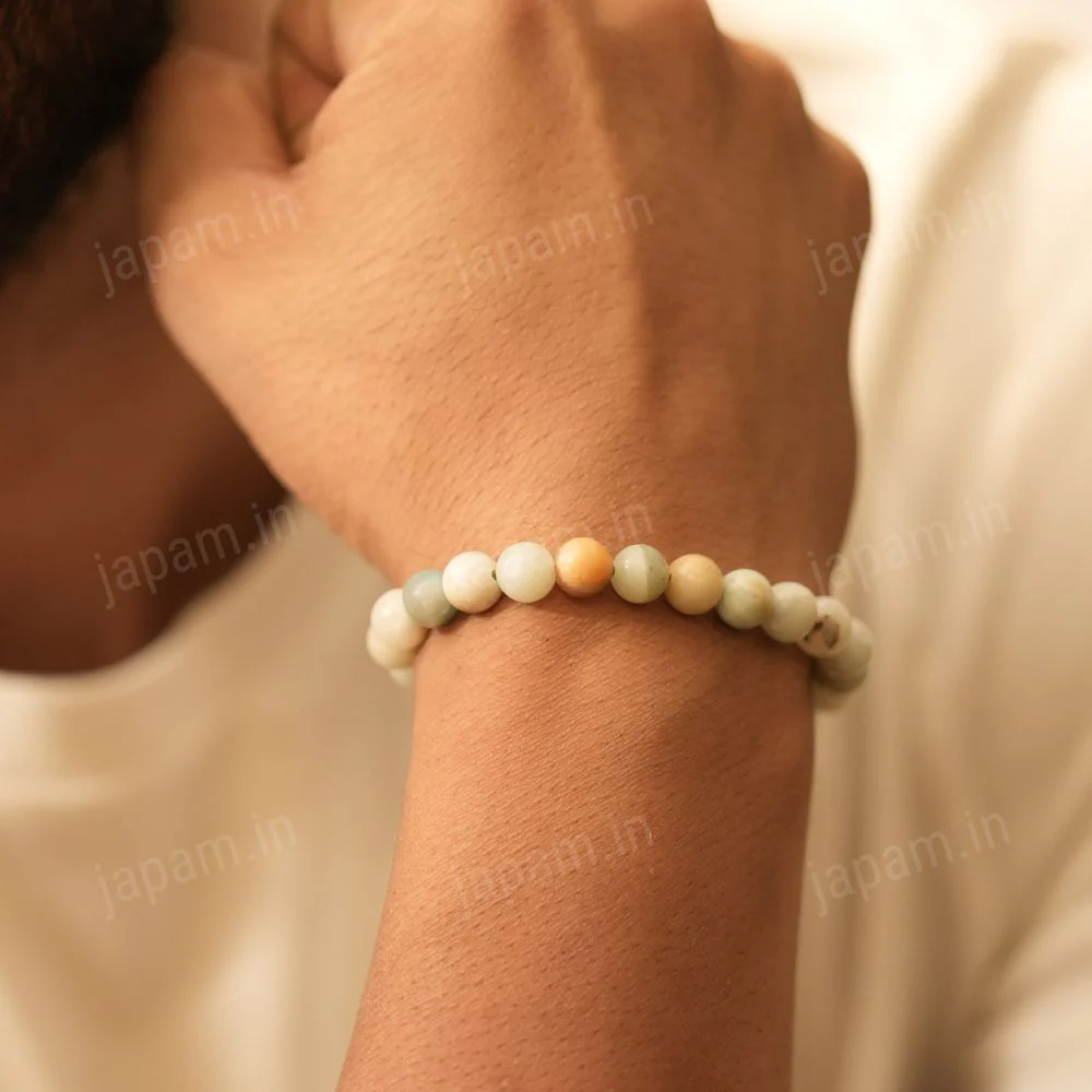 Natural Amazonite Tranquility Band - Image 2