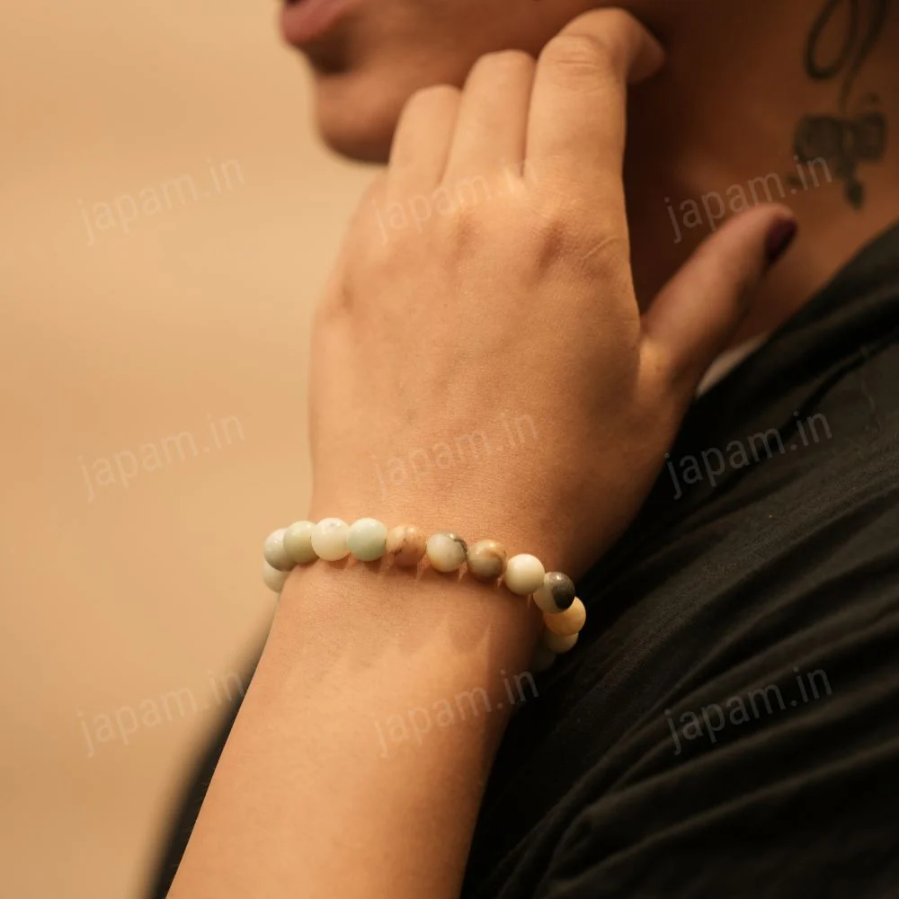 Natural Amazonite Tranquility Band - Image 3