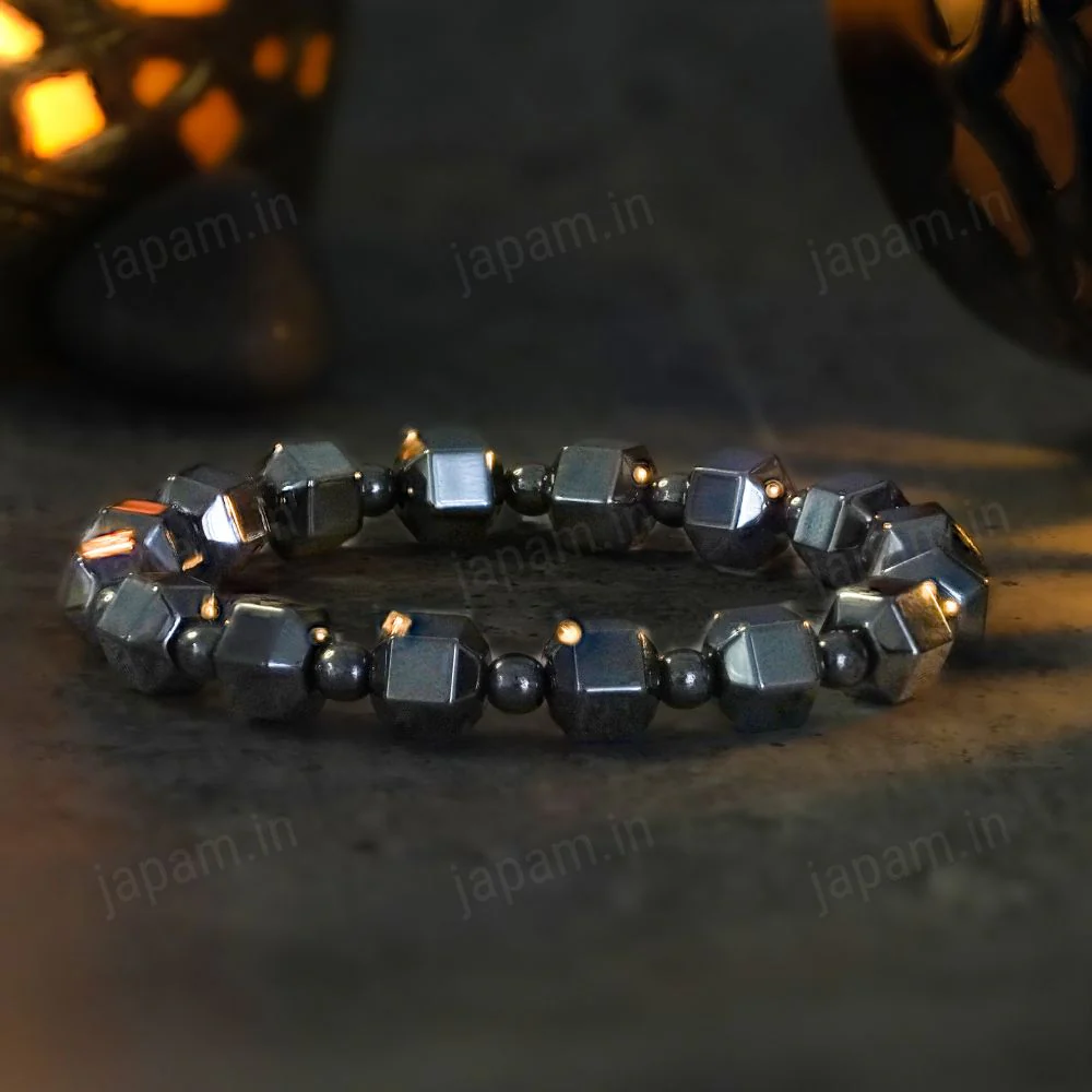 Natural Hematite Hexa Band - Image 3