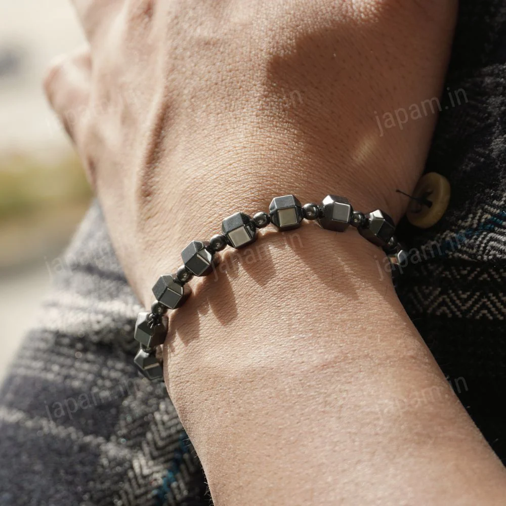 Natural Hematite Hexa Band - Image 4