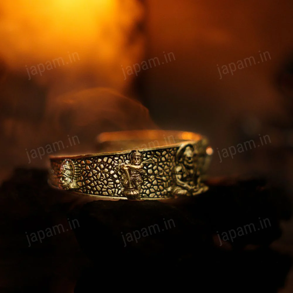 Oxi-Silver Plated Bajrangbali Kada - Image 2