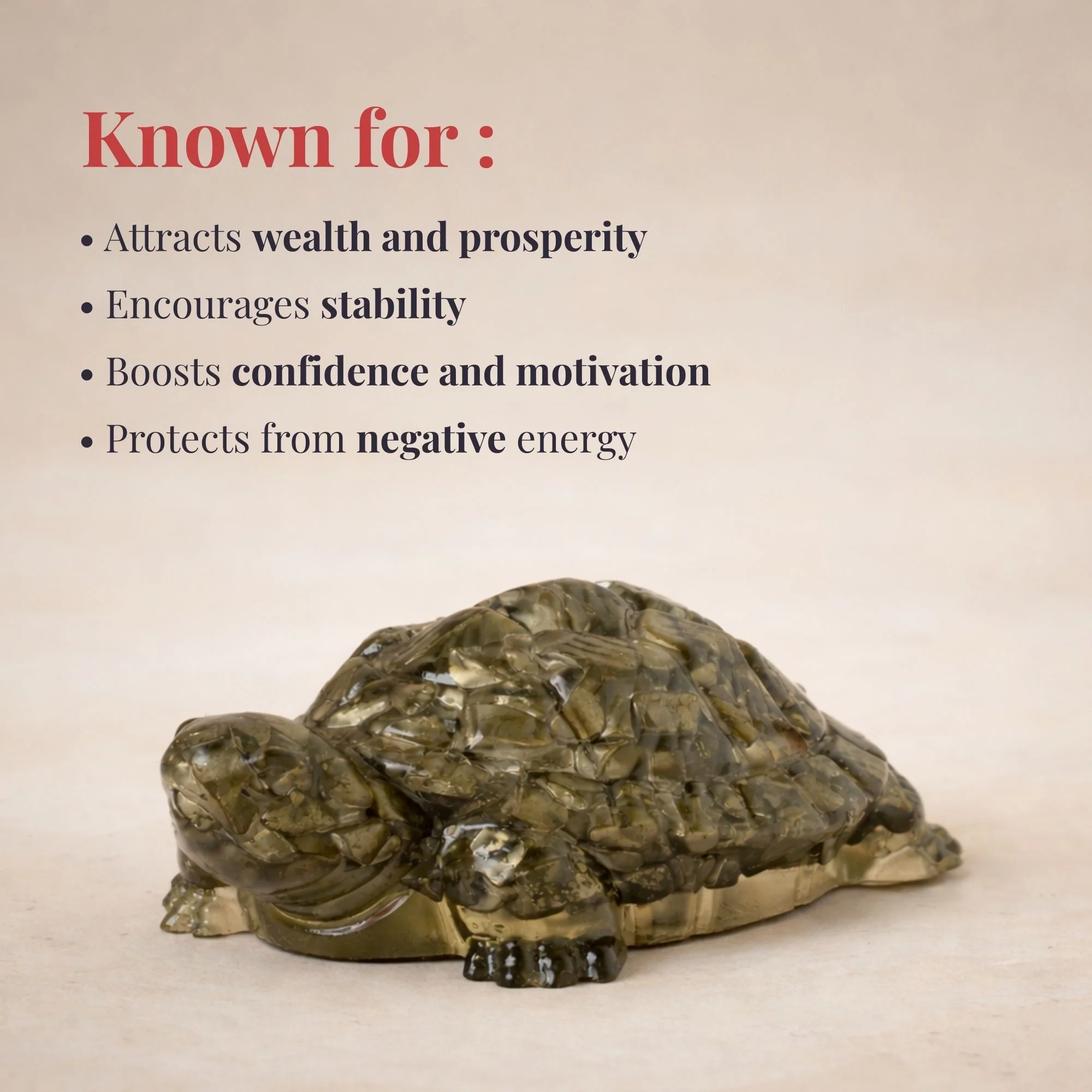 Pyrite Prosperity Tortoise (Kachhua) - Image 7