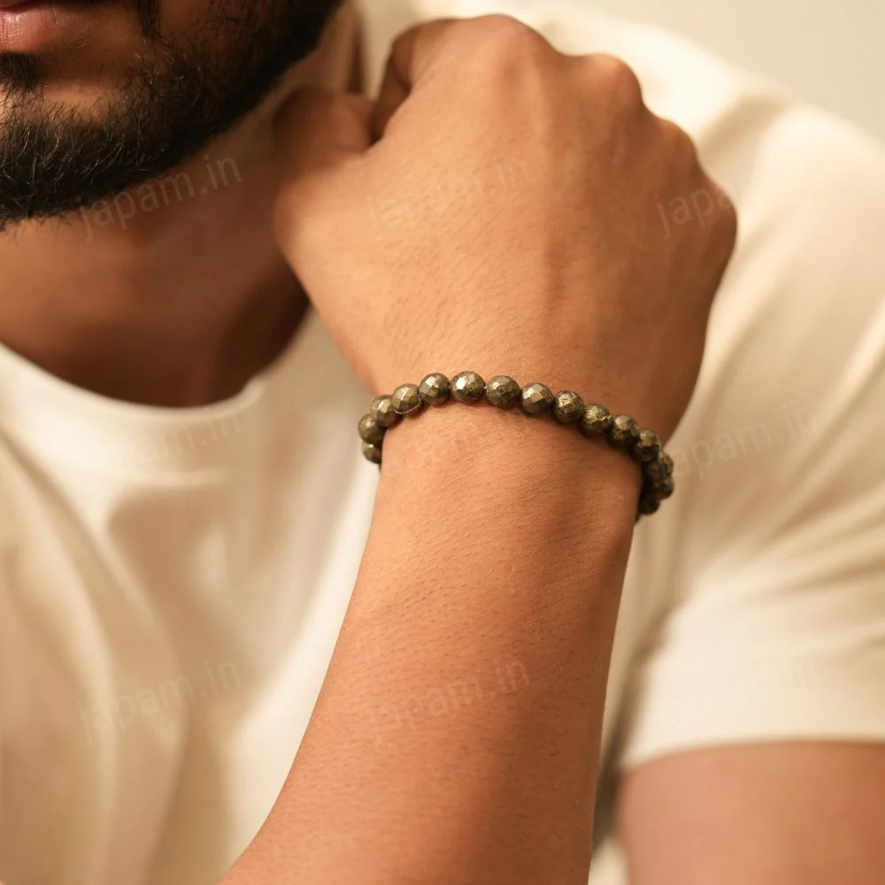 Pyrite Wealth Diamond-Cut Band - Image 2