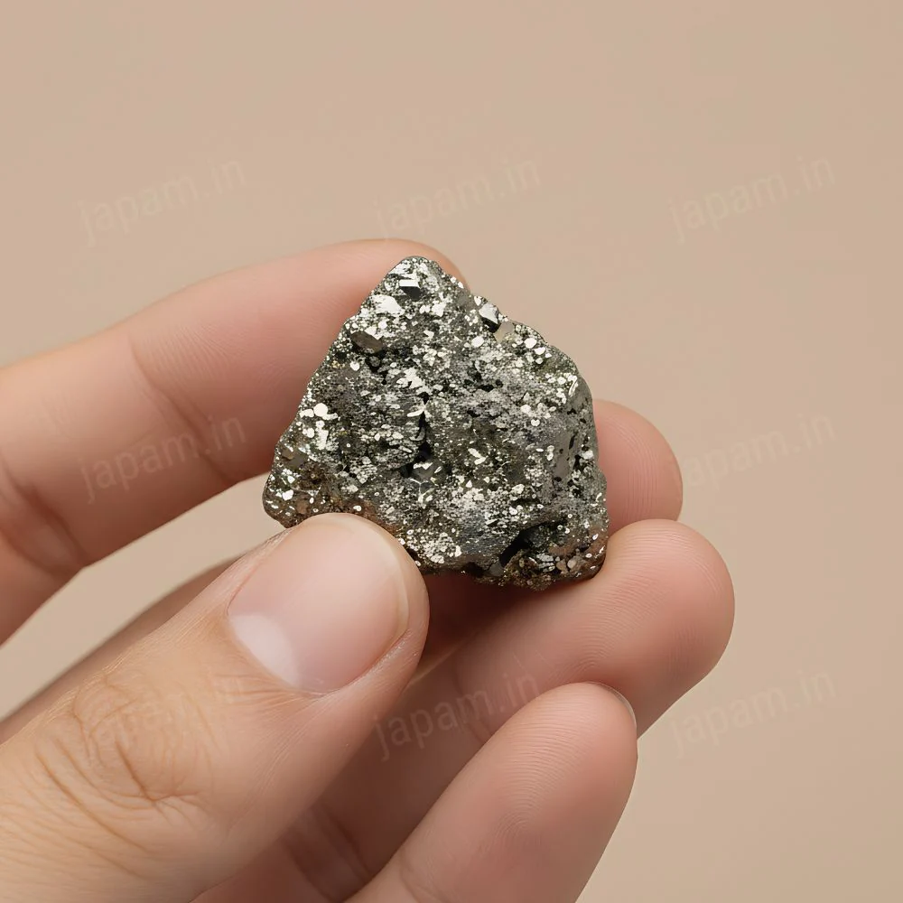 Raw Pyrite Stone - Wealth & Success Magnet - Image 2
