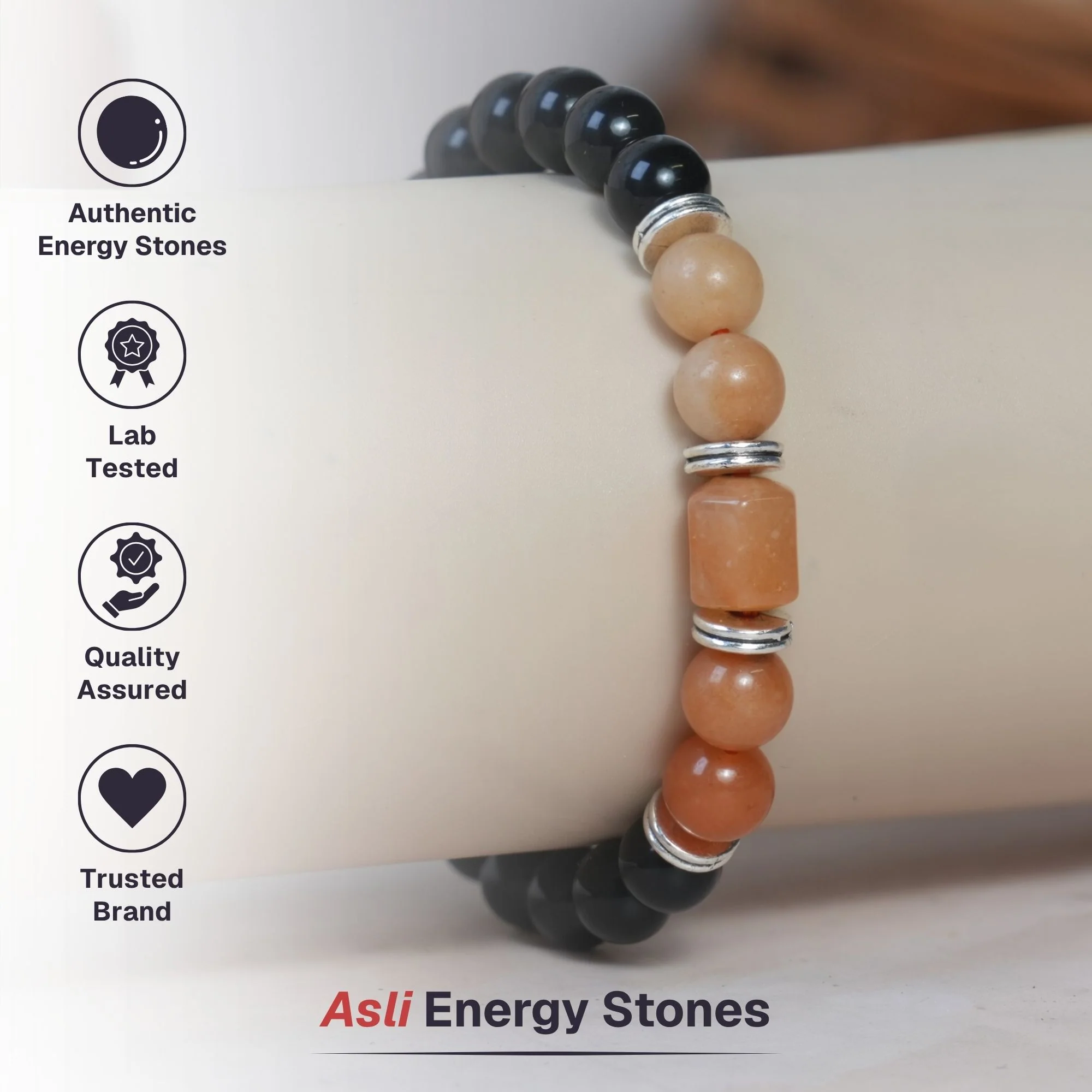 Red Agate Zodiac Band – Scorpio (वृश्चिक राशि) - Image 5