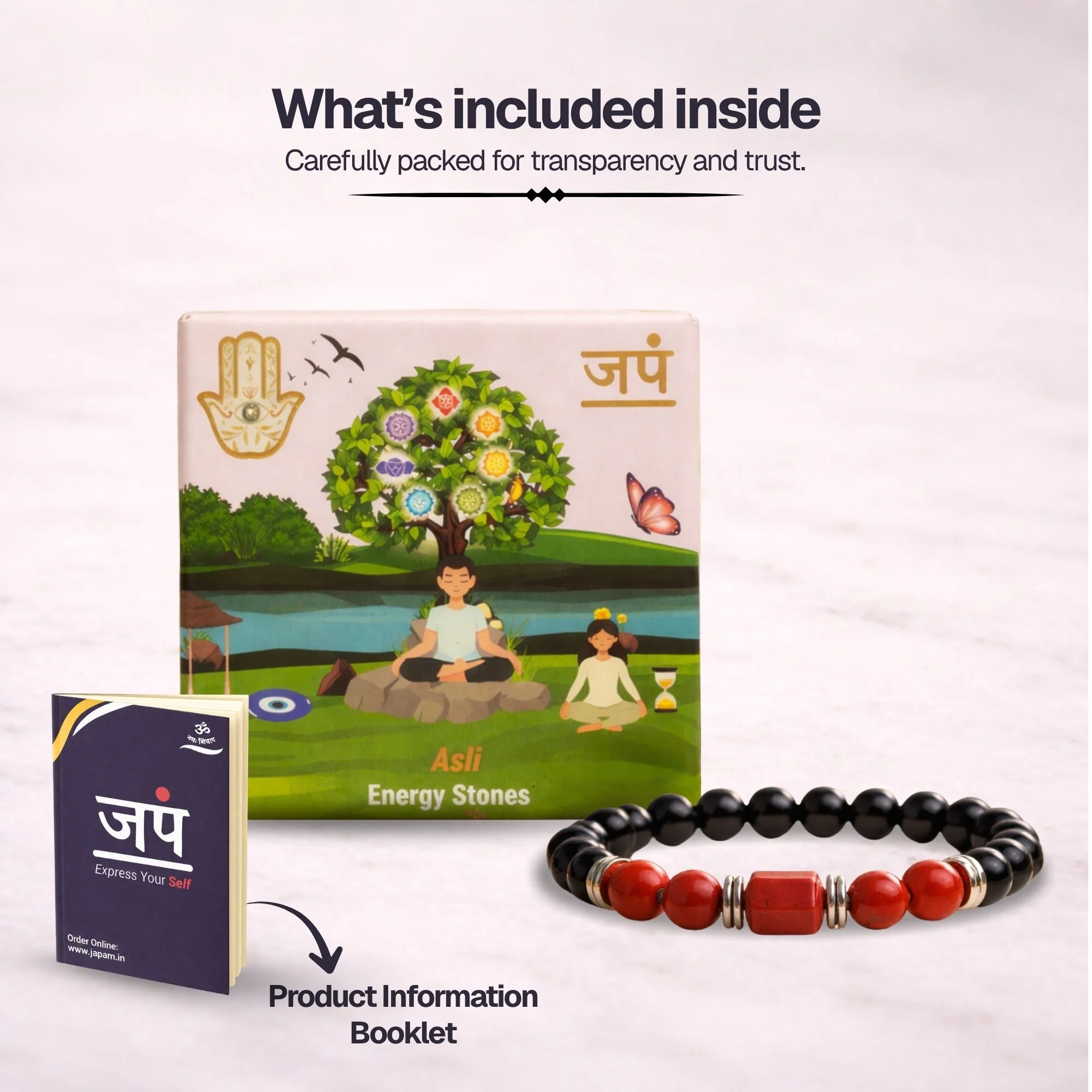 Red Jasper Zodiac Band – Aries (मेष राशि) - Image 6