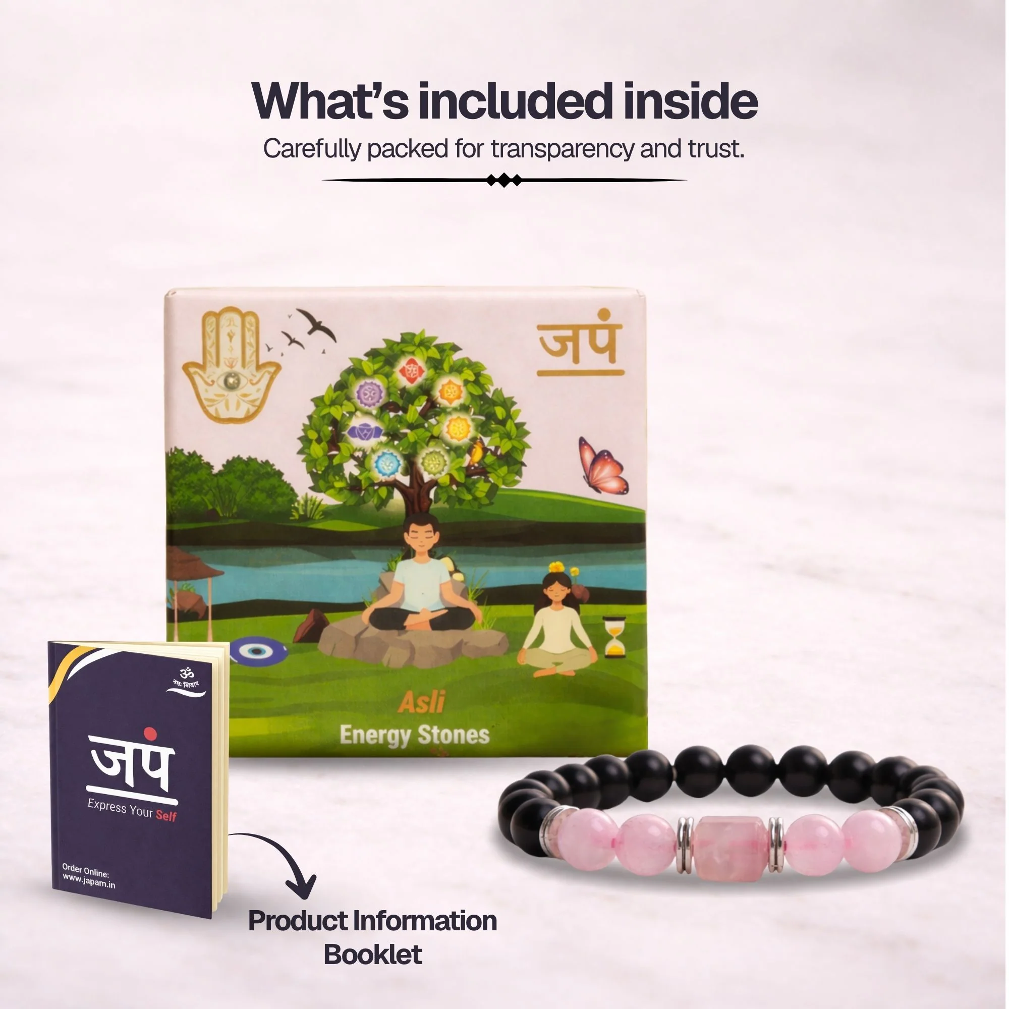 Rose Quartz Zodiac Band – Tauras (वृषभ राशि) - Image 6