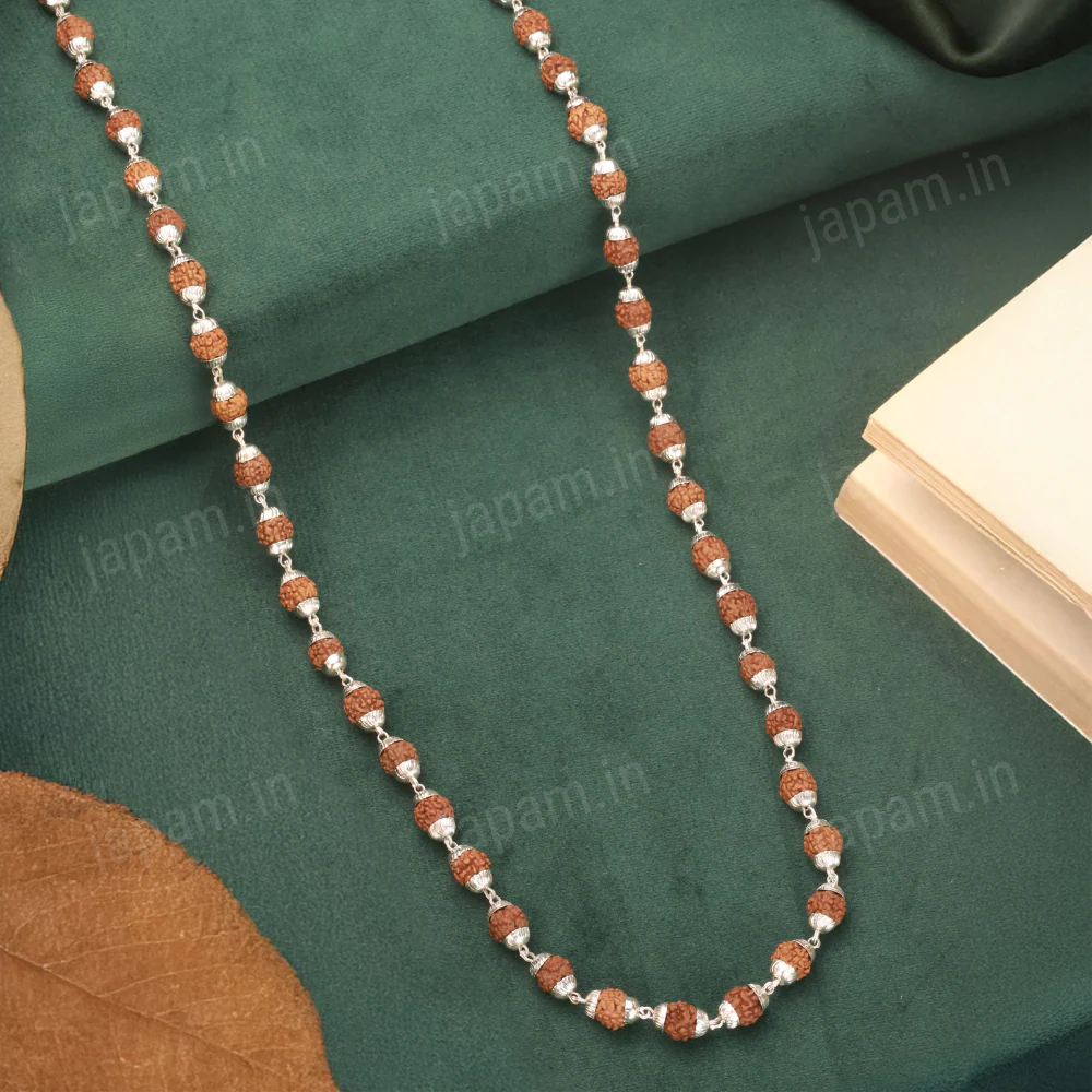 Rudraksha Karungali Fusion Mala Combo - Image 3