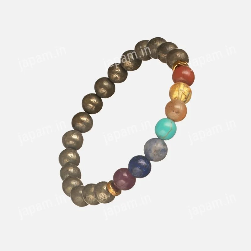 Pyrite x Seven Chakra Band - Image 5
