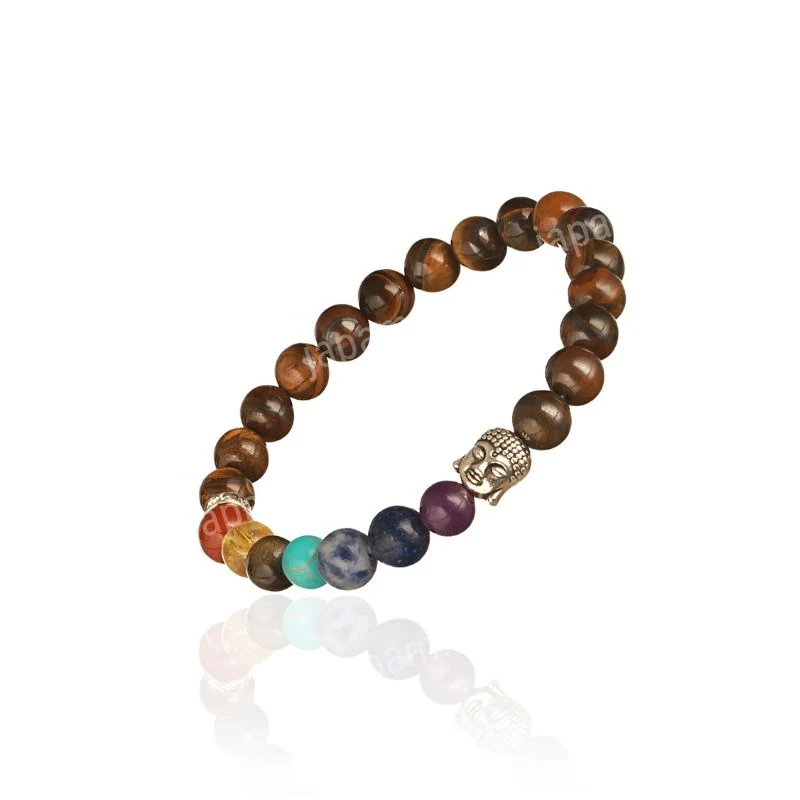 Tiger Eye x Seven Chakra Band - For Fortune & Inner Balance - Image 5