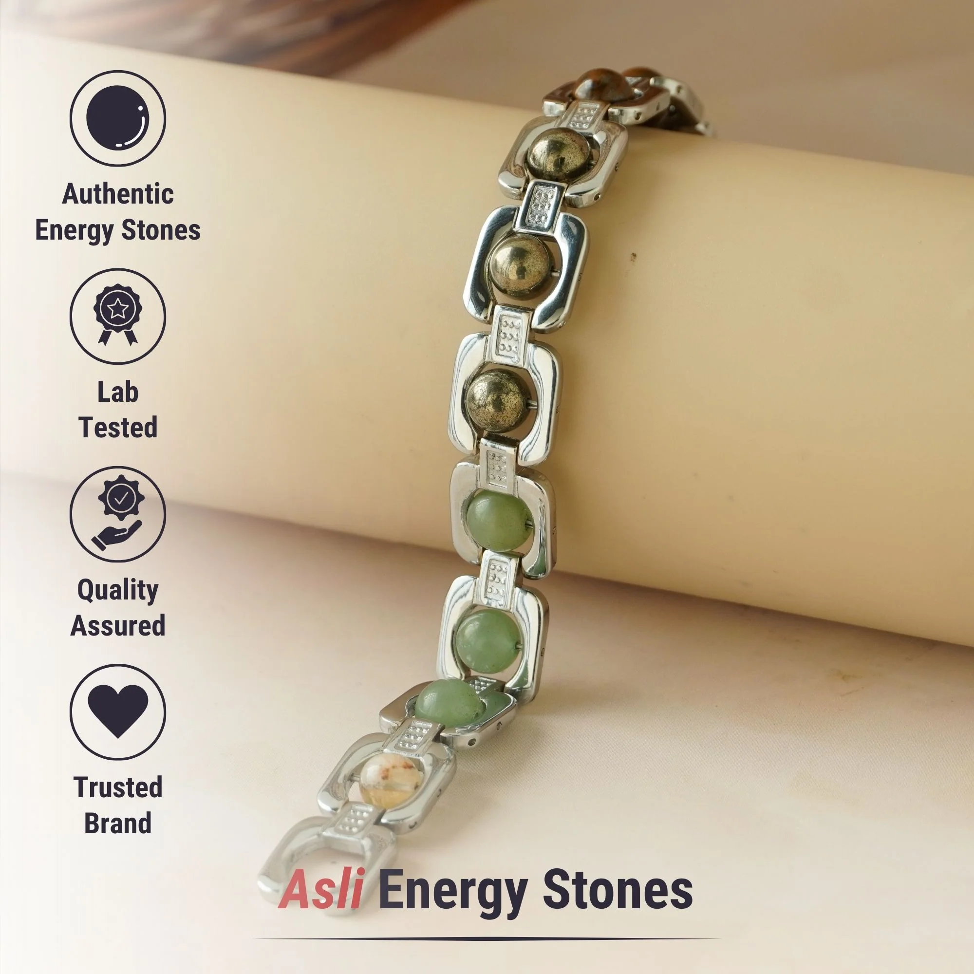 Silver Plated Essential Money Magnet Bracelet - Image 5