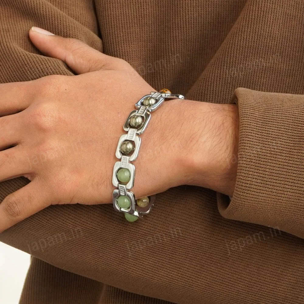 Silver Plated Essential Money Magnet Bracelet - Image 6