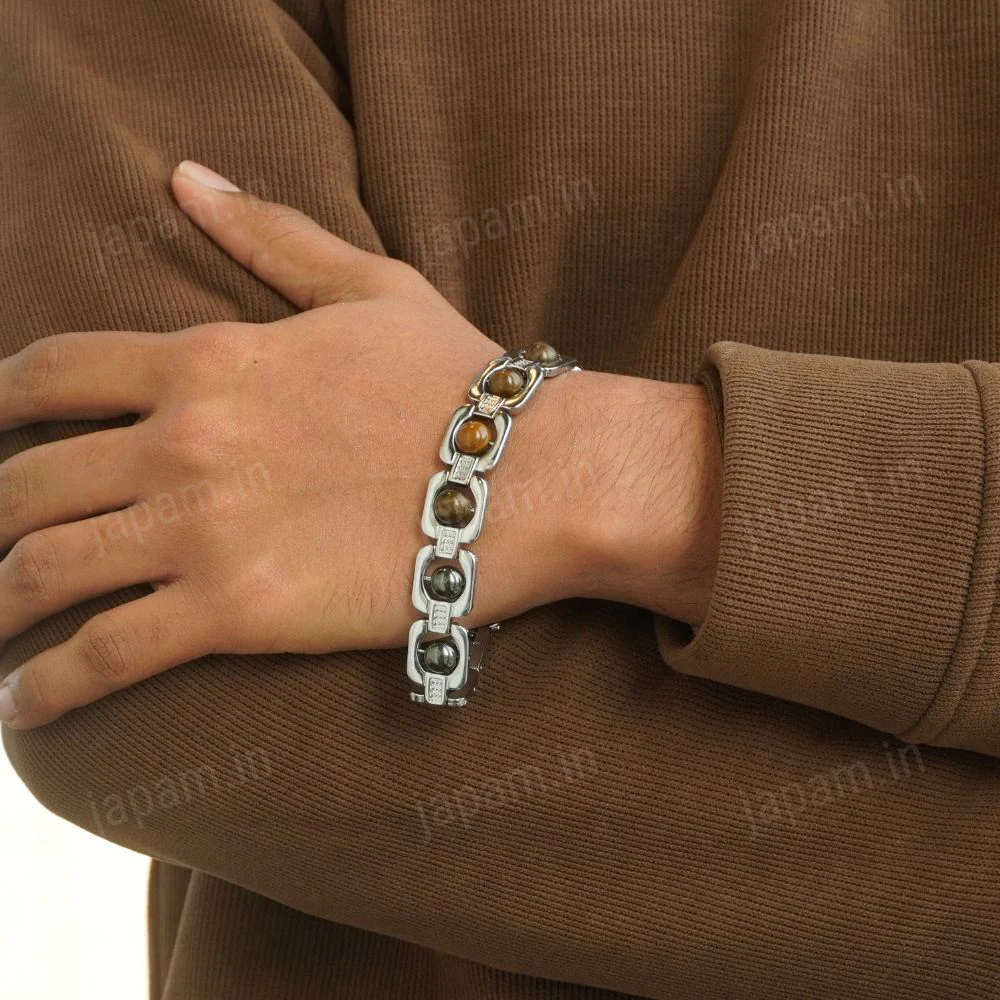 Silver Plated Essential Triple Protection Bracelet - Image 2
