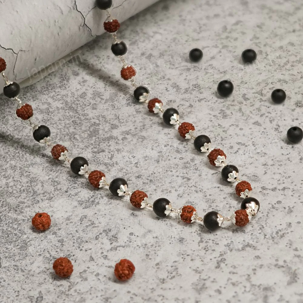 Rudraksha Karungali Fusion Mala Combo - Image 5