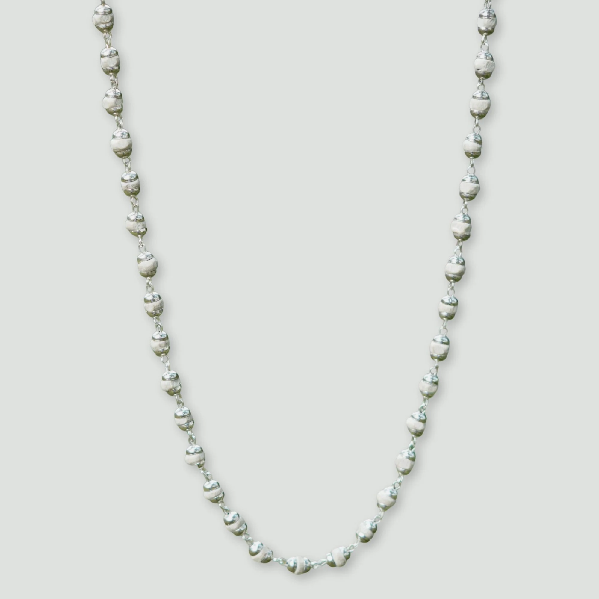 Silver Plated Tulsi Mala - Image 5
