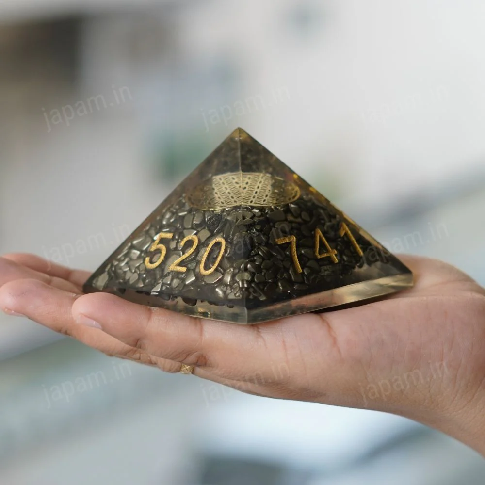 Wealth Magnet Pyrite Pyramid - Image 3