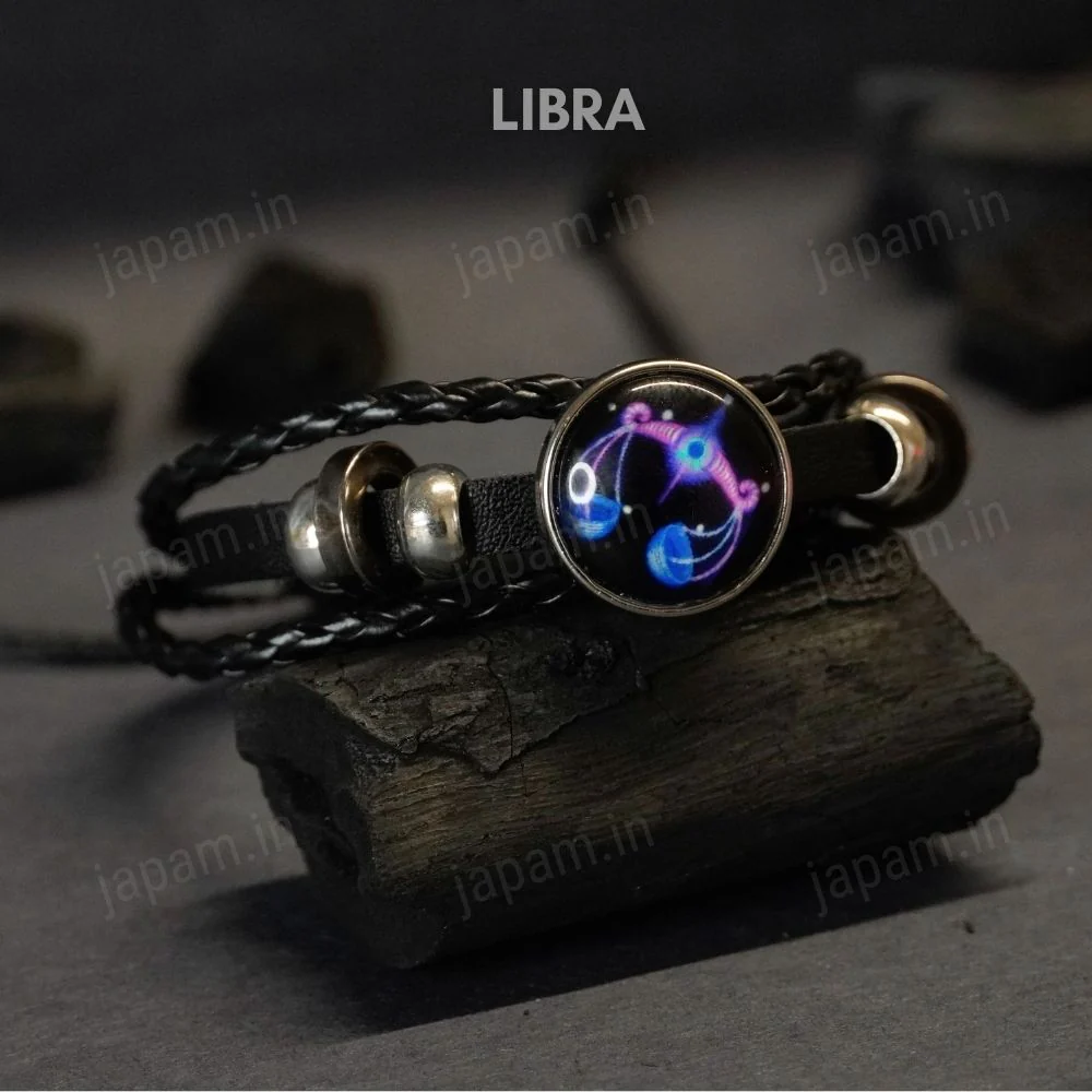 Zodiac Cosmic Leather Bracelet - Image 11